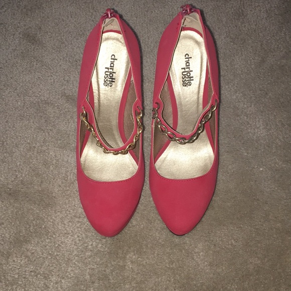 Red Charlotte Russe Heels - Picture 1 of 3